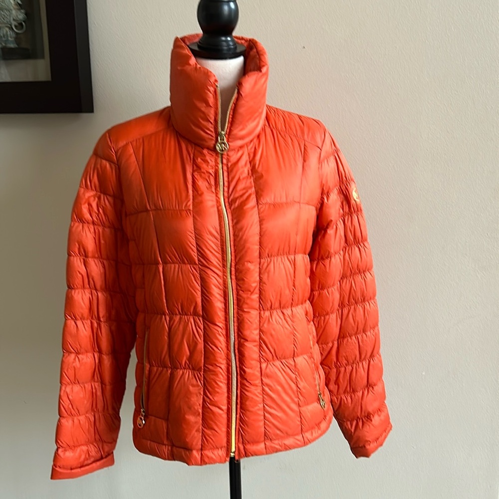 Michael Kors Funnel Neck Puffer Jacket Size S